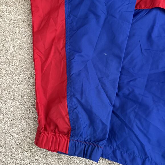 Nike Windbreaker Jacket 90s Red Blue Men Sz M Colorblock Full Zip Lightweight - Picture 12 of 13